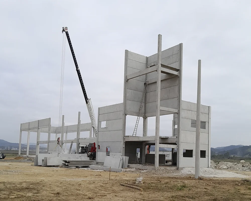 Estruturas pré-moldadas de concreto em Santa Catarina